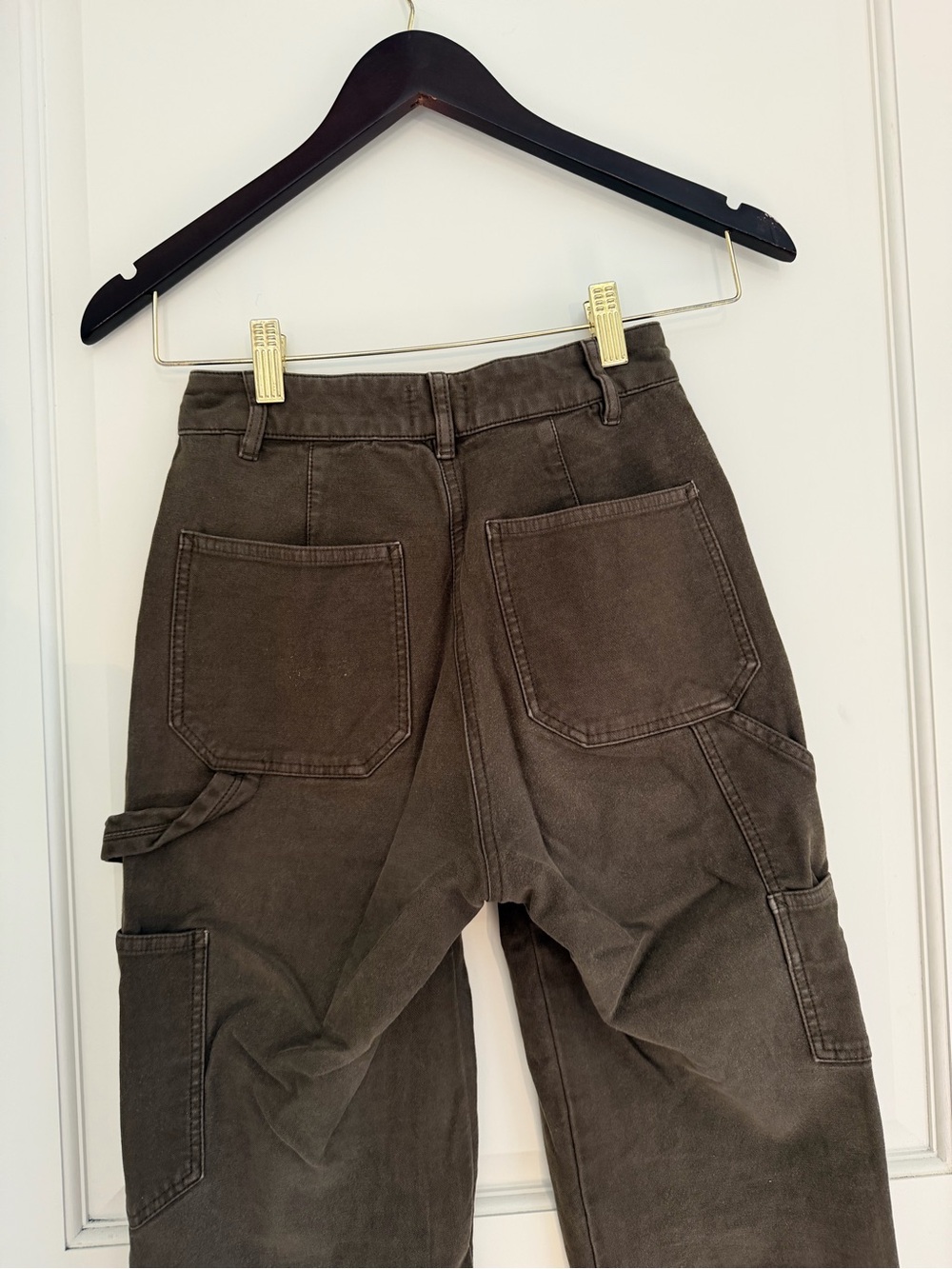 Aritzia Wilfred Free Brennan Pant | Olive Green | Size 00 - Picture 4 of 6